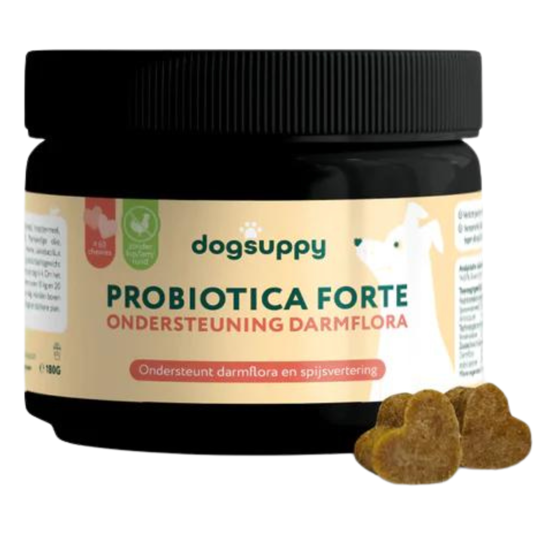 Doggsuppy Probiotica Forte zonder kip lam vlees