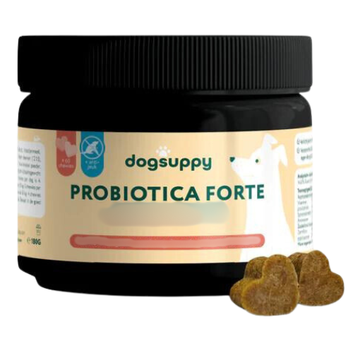 dogsuppy probiotica forte anti-kriebels en poten likken