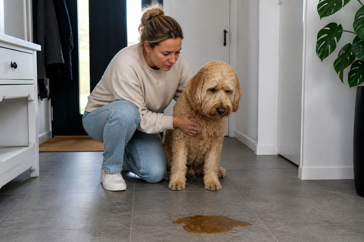 mijn hond heeft dunne ontlasting